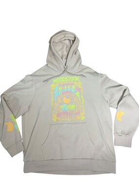 Woodstock 1969 Peace Love Music Hoodie Oversized Graphic Sweatshirt XXL Festival